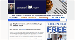 Desktop Screenshot of bergmanirareport.com